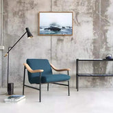 Black Foldable Minimalist Floor Lamp - Clowas